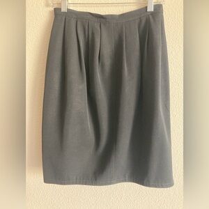 Classic Black Skirt vintage KRIZIA size 42